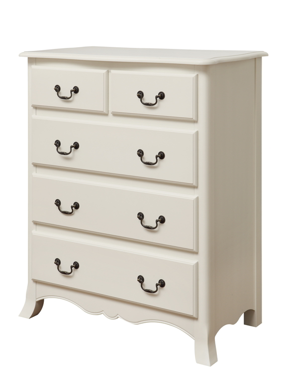 Details About Brand New Chantilly Antique White Chest Of 5 Drawers French Inspired Style Details About Brand New Chantilly Antique White Chest Of 5 Drawers French Inspired Style