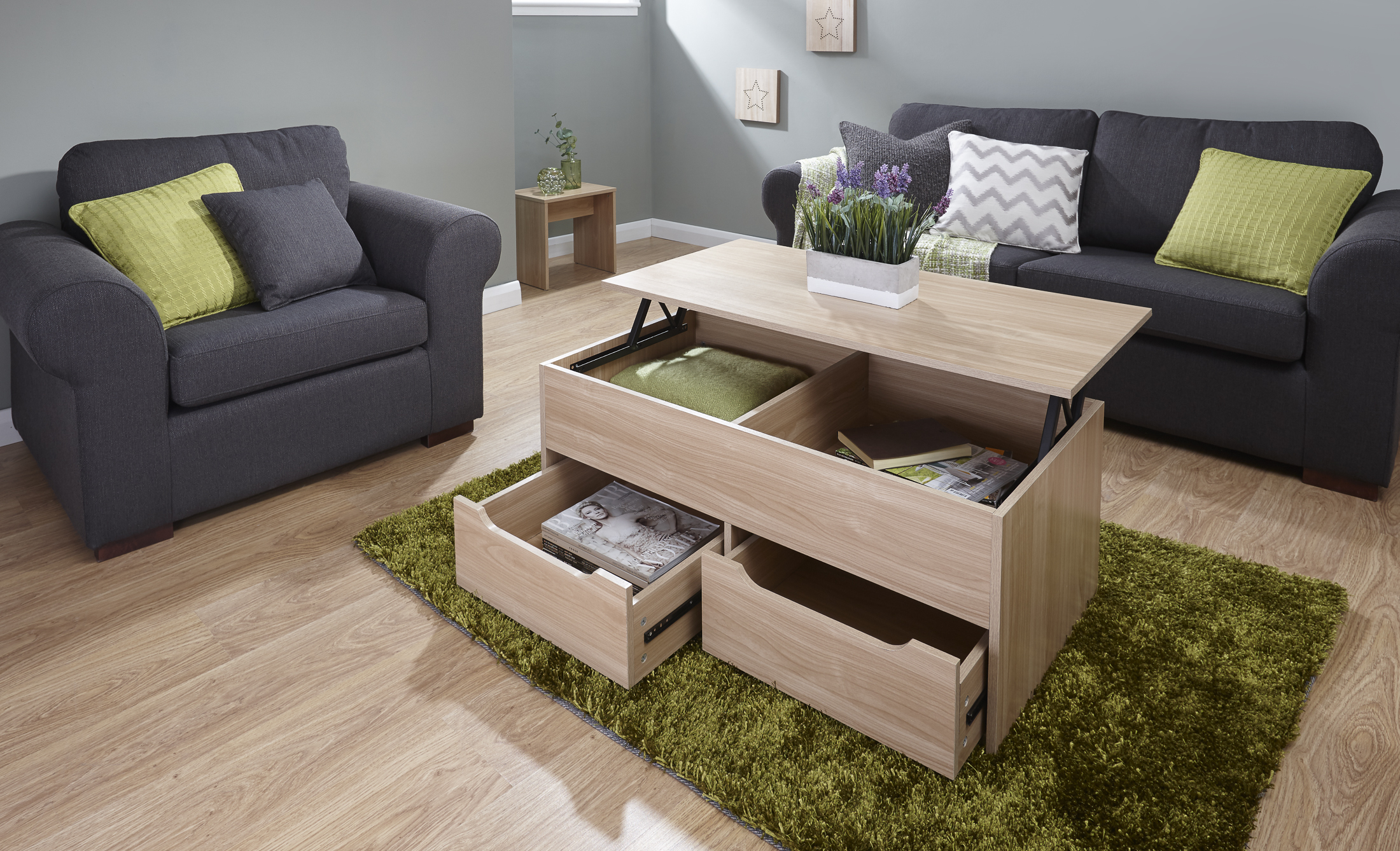 Coffee Table For Living Room With Storage