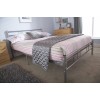 Morgan Metal Single Bed In Silver