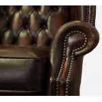 Chesterfield Queen Anne Chairs