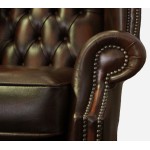 Chesterfield Queen Anne Chairs