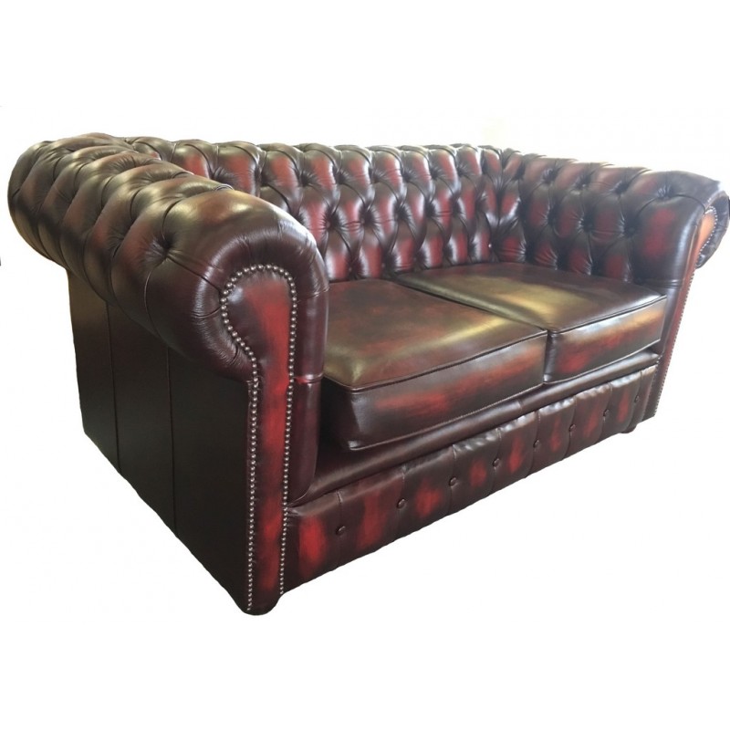 Chesterfield Antique Oxblood Red