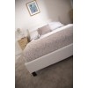 Berlin White Faux Leather Bed Frame