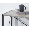 Bramwell Folding Desk Concrete Space Saver