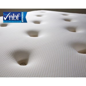 Luxury Tufted Mattress 3ft Single Bonnell Spring & Memory Foam