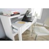 Modern Design Regis Extending Console Table in White