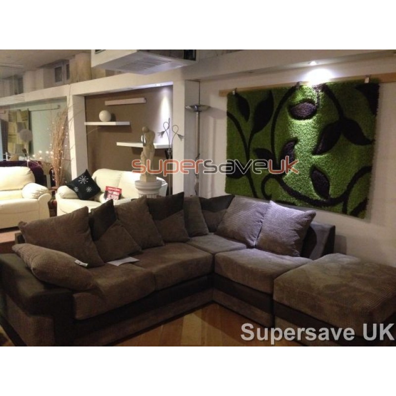 Texas Brown Fabric Corner Sofa Texas Brown Fabric Corner Sofa